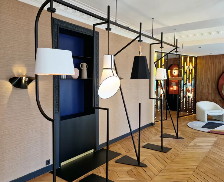 Showroom Designheure à Paris - Luminaires