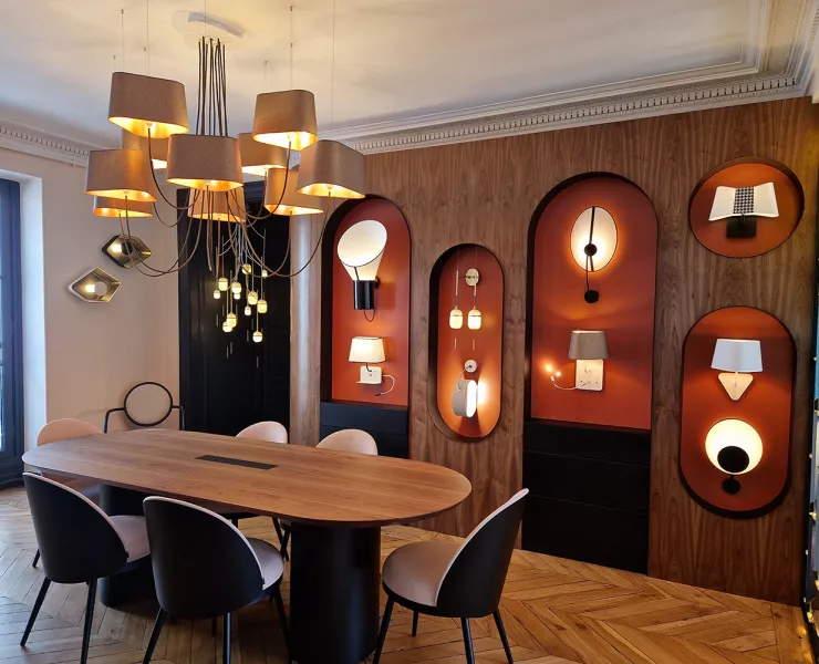 Showroom Designheure à Paris - Luminaires