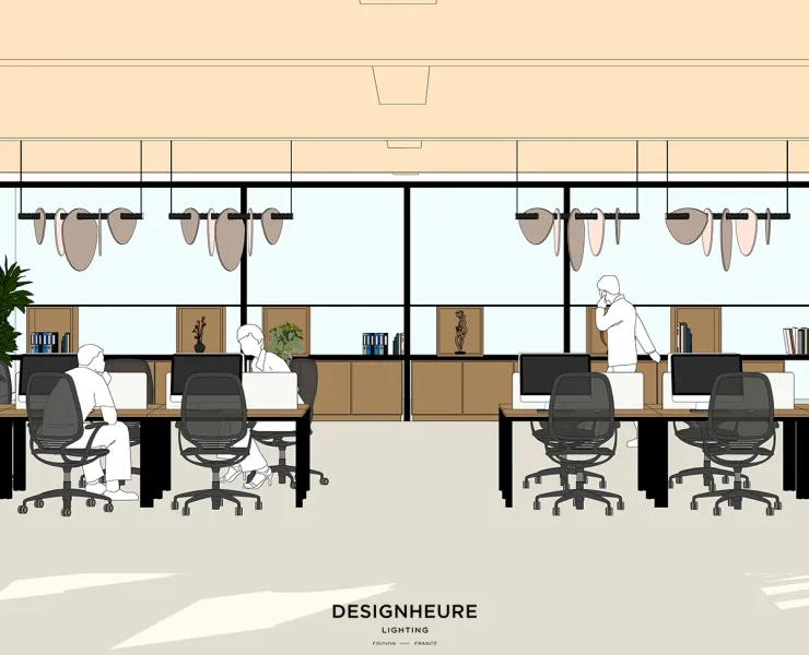 Murmure - Acoustic lighting DESIGNHEURE