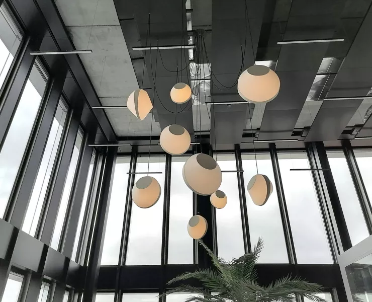 Bureaux Odigo - Lustre Reef Designheure - Office In