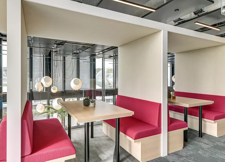 Odigo's offices - Reef chandelier Designheure - Office In