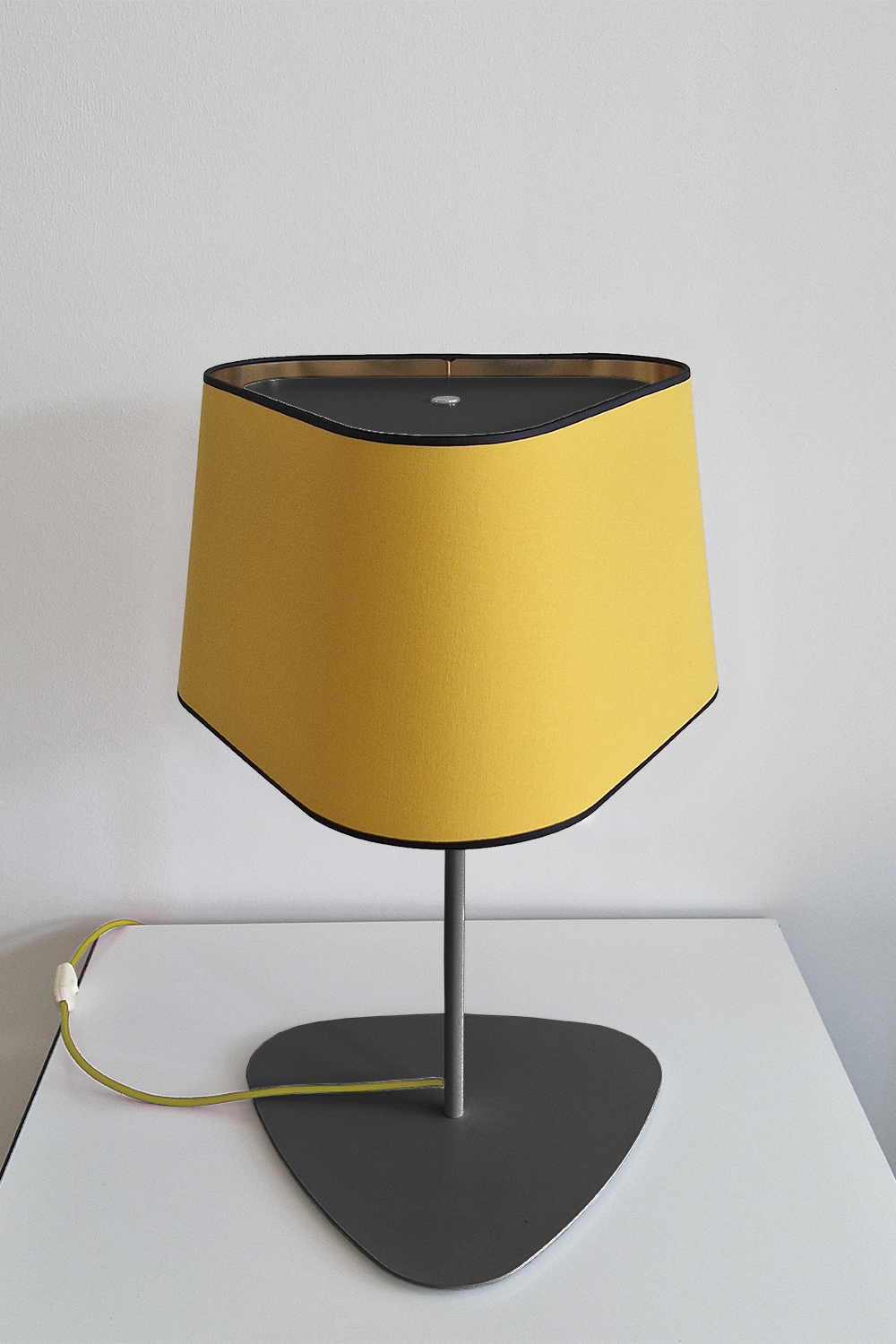 Lampe Petit Nuage - Jaune et Or - Designheure