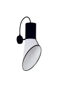 Wall lamp Baby Cargo - White with Black cylinder - Designheure