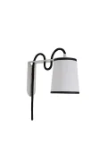 Wall lamp Lightbook - White with black borders - Designheure