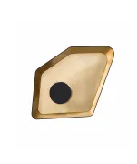 Pendant light Grand Nenuphar LED system - Black / Gold - Designheure
