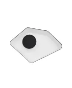 Pendant light Petit Nenuphar LED - Black / White - Designheure