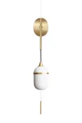 Applique suspendue Solo Grand Fleur de Kaolin - Designheure