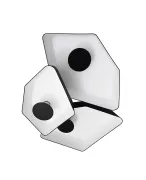 Ceiling lamp Trio Grand Nenuphar LED - Black / White - Designheure