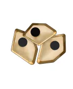 Wall lamp Trio Grand Nenuphar LED system - Black / Gold - Designheure