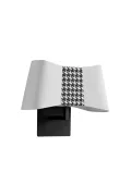Applique Petit Couture - Blanc et Pied-de-Poule - Designheure