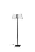 Lampadaire Grand Couture - Blanc et Pied-de-Poule - Designheure