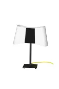 Lampe à poser Petit Couture - Blanc et Noir - Designheure