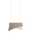 Pendant Light Small Mobula - Copper - Aubergine/Brown - Designheure