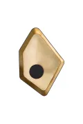 Ceiling lamp Grand Nenuphar LED system - Black / Gold - Designheure