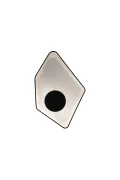 Ceiling lamp Petit Nenuphar LED - Black / White - Designheure