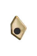 Ceiling lamp Petit Nenuphar LED system - Black / Gold - Designheure