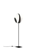 Floor lamp Moyen Reef - White and Black - Designheure