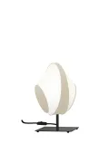 Table lamp 39 Petit Reef - White and Beige satin - Designheure