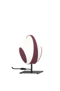Lampe 39 Petit Reef - Blanc et Bordeaux - Designheure