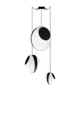 Chandelier 3 Mixed Reef - White and Black - Designheure