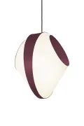 Suspension Grand Reef - Blanc et Bordeaux - Designheure