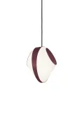 Suspension Petit Reef - Blanc et Bordeaux - Designheure