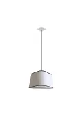 Pendant light Grand Nuage - White & black border - Designheure