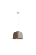 Pendant light Grand Nuage - Copper and Pink copper - Designheure