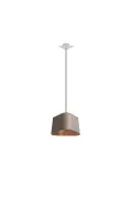 Pendant light Moyen Nuage - Copper and Pink copper - Designheure
