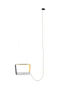 Pendant light Moyen Rectangle Eau de lumière - Marble - Designheure