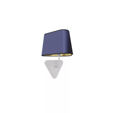Fixed wall lamp Petit Nuage - Navy blue and Gold - Designheure