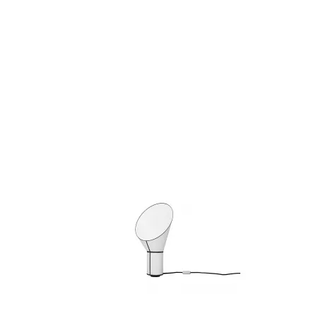 Table lamp Petit Cargo - White/White diffusing cylinder - Designheure