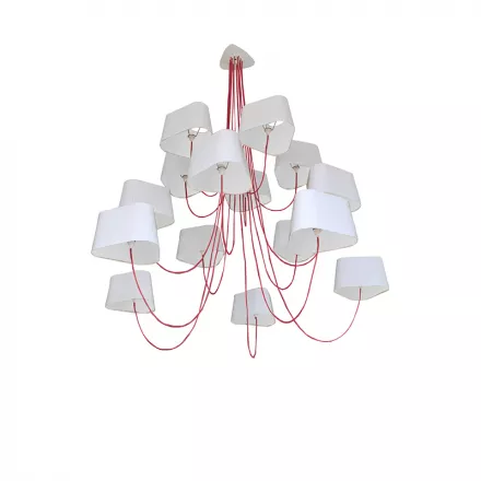 Lustre 15 Petit Nuage - Blanc diffusant - Designheure