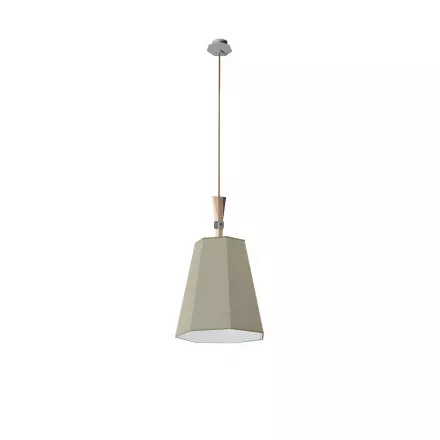 Pendant light Grand LuXiole - Khaki / White - Designheure