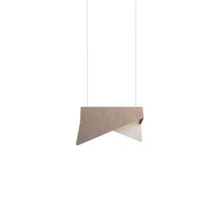 Pendant Light Small Mobula - Copper - Aubergine/Brown - Designheure