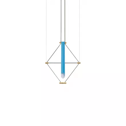 Pendant light Mozaik - Duck blue - Designheure