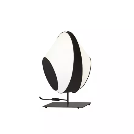 Table lamp Moyen Reef - White and Black - Designheure