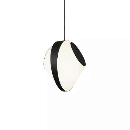 Pendant light Moyen Reef - White and Black - Designheure