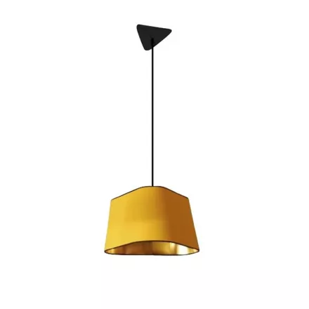 Pendant light Grand Nuage - Yellow and Gold - Designheure