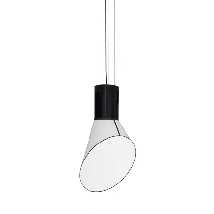 Pendant Light Grand Cargo - White with Black cylinder - Designheure