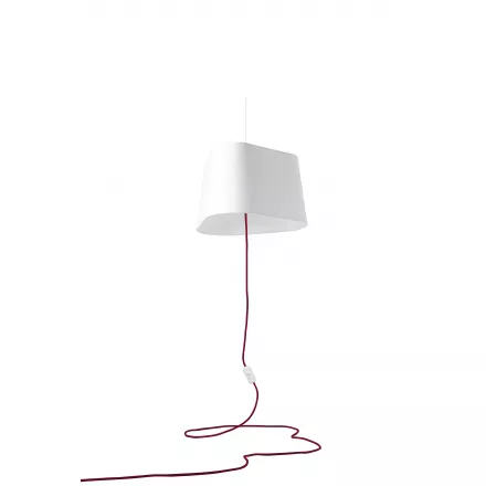 Suspension Nomade Grand Nuage - Blanc Diffusant - Designheure