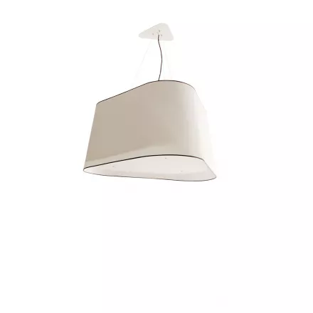 Pendant light XXL Flat Nuage - White - Designheure