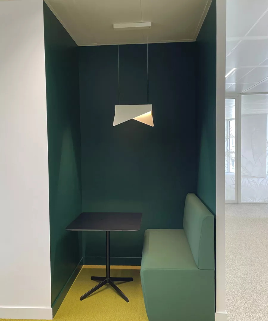 Bureaux La Française - Suspension Mobula Designheure - Kubik