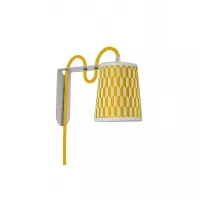 Wall lamp Grand Lightbook - Damier Yellow - Designheure