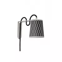 Wall lamp Grand Lightbook - Damier Black - Designheure
