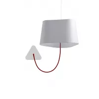 Applique Suspendue Grand Nuage - Blanc Diffusant - Designheure