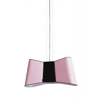 Pendant light XXL Couture - Light Pink / Black - Designheure