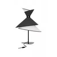 Table lamp Grand Kimono - White and Black - Designheure
