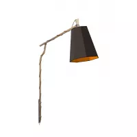 Lampadaire Mural XXL LuXiole - Marron / Orange - Designheure