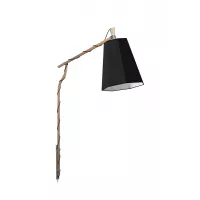 Lampadaire Mural XXL LuXiole - Noir / Blanc - Designheure